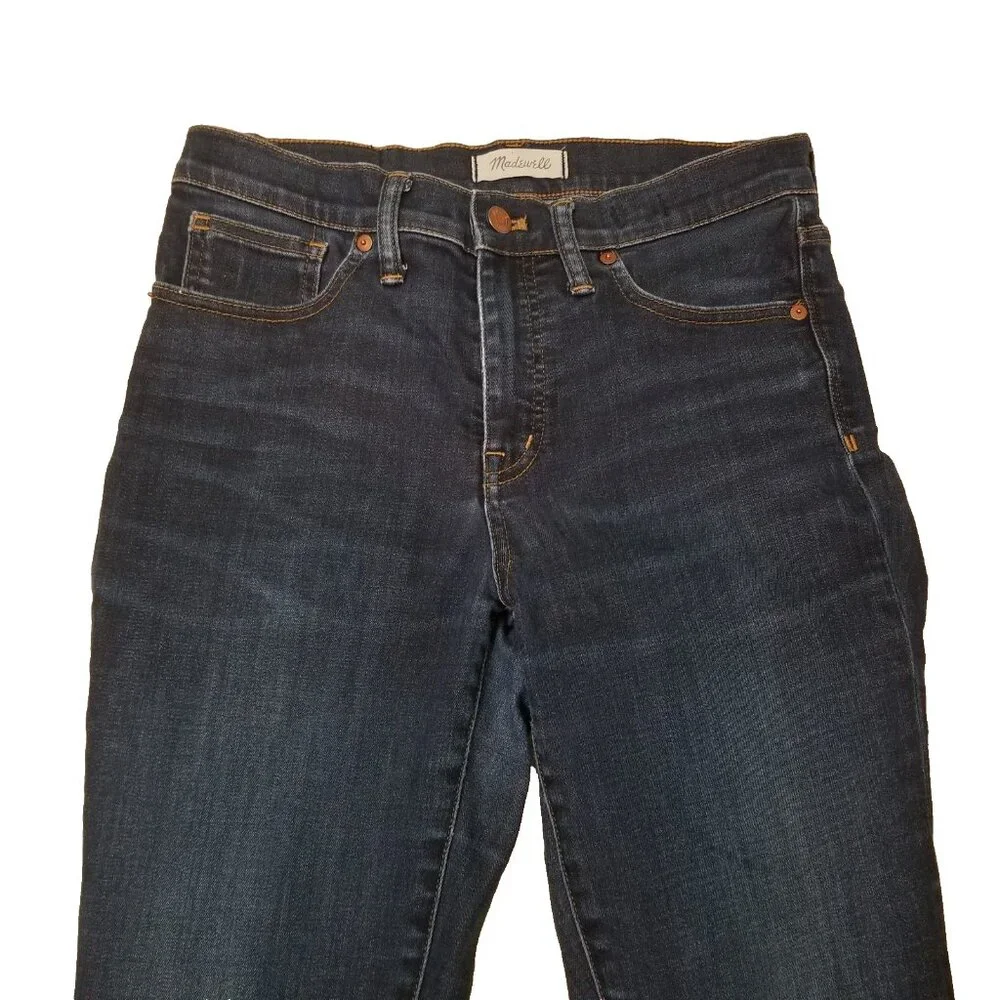 Madewell Jeans Size 29 Stretch Denim Dark Wash - Picture 3 of 8